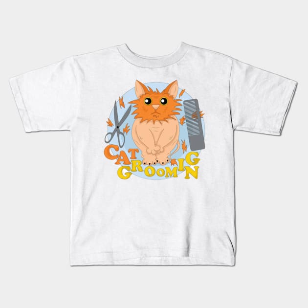 Get Your Cat Fixed Kids T-Shirt by rogergren